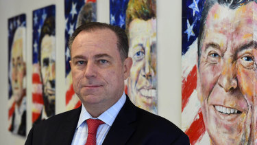Newsmax chief executive Chris Ruddy, has turned the cable channel into a pure vehicle for Trumpism, attacking Fox News for including occasional dissenting voices.