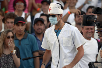 Paging Dr Djokovic: The Serbian tennis player has reportedly penned a six-point prescription to make life more pleasant for players locked away in hotel rooms.