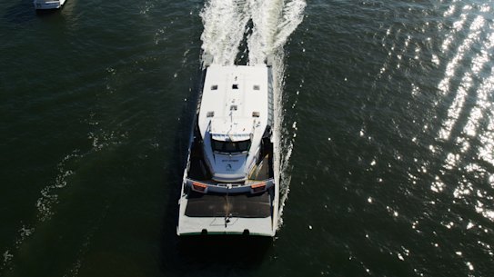 Parramatta River ferry.