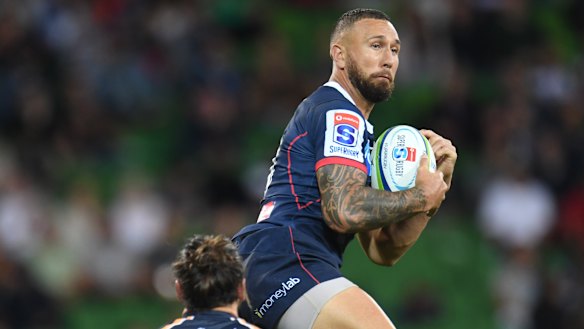 Quade Cooper was again one of the Rebels' best.