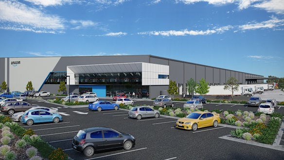 The 37,000sq m fulfilment centre will employ 300 people.