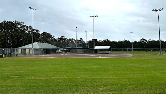 Talobilla Park at Kippa-Ring, where Moreton Bay’s mayor hopes to host baseball and softball for the 2032 Olympic Games.