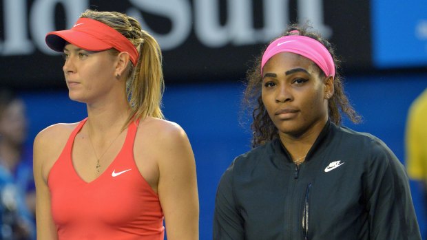 Maria Sharapova suggested in her autobiography that Serena Williams was traumatised and still driven by her loss to the Russian at Wimbledon in 2004.