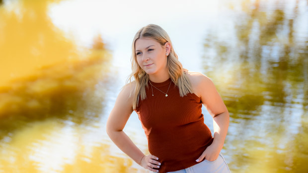 Ngunnawal woman Kirsty Fealy says watching the river helps her feel connected to land and brings her peace.