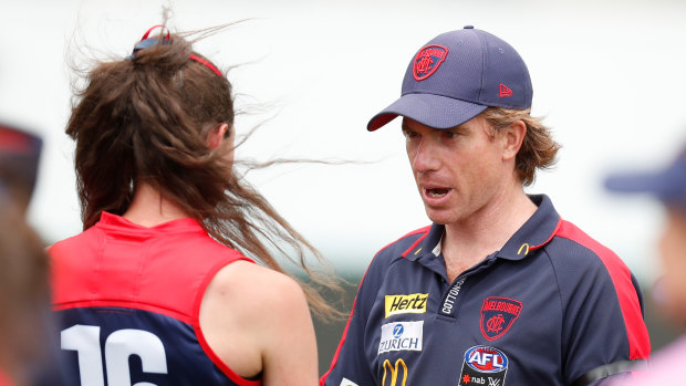 Melbourne coach Mick Stinear says his side could go into a hub if needed. 