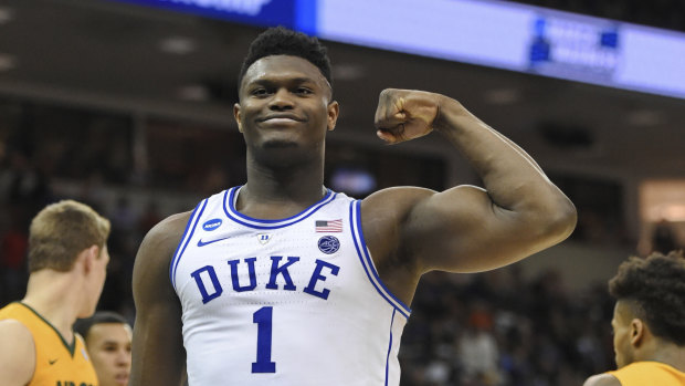 Zion Williamson will be front and centre at the NBA draft on Friday.