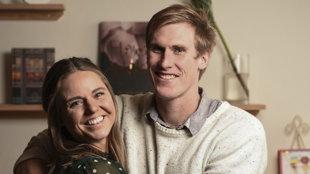 From you'll do to I do: Keesja Gofers and Scott Nicholson made a marriage pact in 2011 but fell in love. 