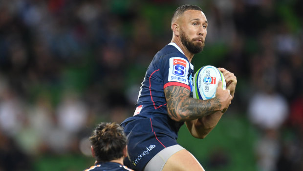 Quade Cooper was again one of the Rebels' best.