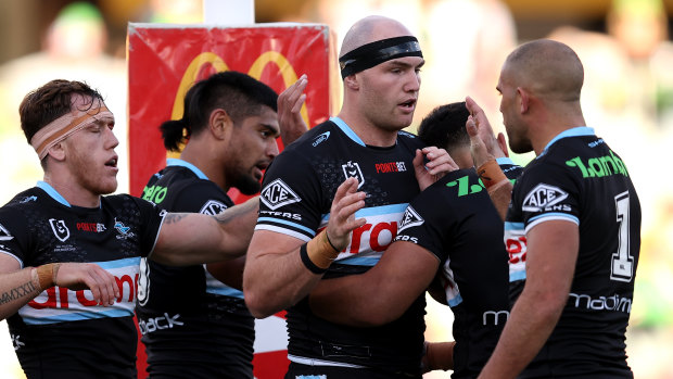 The Sharks were relentless in the nation’s capital against Canberra.