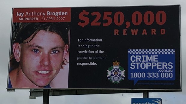 Police hope a new billboard on the Bruce Highway at Cannonvale will prompt more witnesses to come forward with information about Jay Brogden's disappearance.