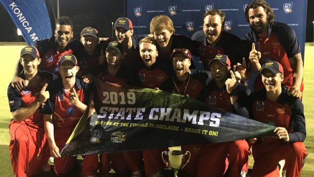 Tuggeranong won the Cricket ACT title in January.