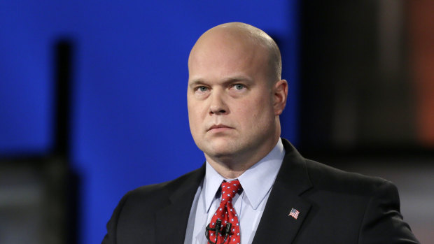 Acting US Attorney-General Matt Whitaker doesn't plan on recusing himself.