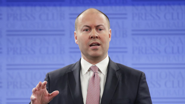 Treasurer Josh Frydenberg said the deferral would let banks focus on supporting their customers in the pandemic.