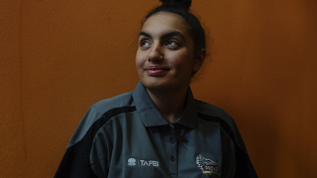 Nakita Edward is a student with the Indigenous Police Recruitment Our Way Delivery Program.