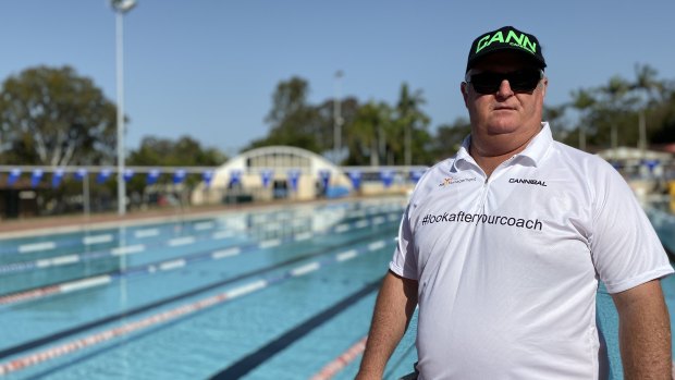 Swim coach Nick Pedrazzini knows the toll coaching can take on mental health.
