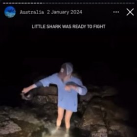 A photo from Sam Jones’ Instagram highlight reel of her Australian travels.