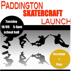 A project intitiated by Lachlan Scott and his mother Sarah Ryland for the children of Paddington to create a pitch for skate facilities in the local area.