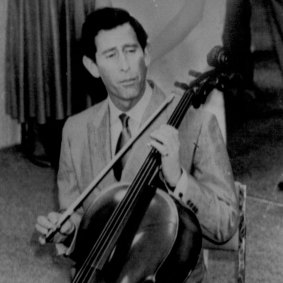 Classic music-lover Prince Charles on the cello in 1988.