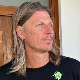 Jason Hicks, who lives near where the boy went missing at North Avoca.