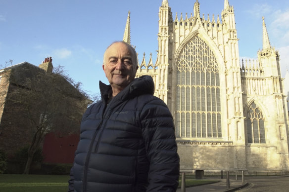Baldrick meets Grand Designs: Britain's Cathedrals with Tony Robinson.