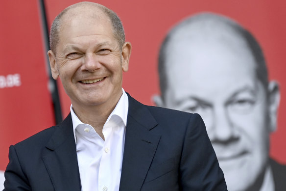 Olaf Scholz hopes to go from Merkel deputy to Germany’s chancellor.