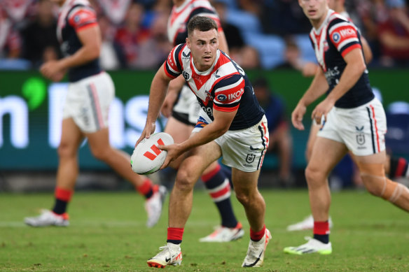 Roosters halfback Sandon Smith.
