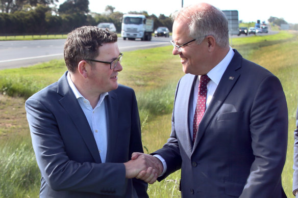 Daniel Andrews and Scott Morrison are going to pay more for the Monash upgrade.