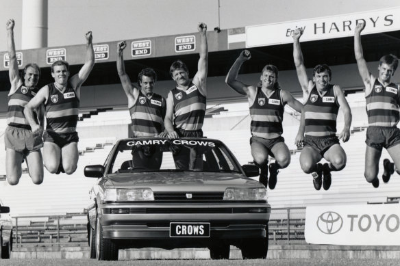 The Adelaide Crows in 1991.