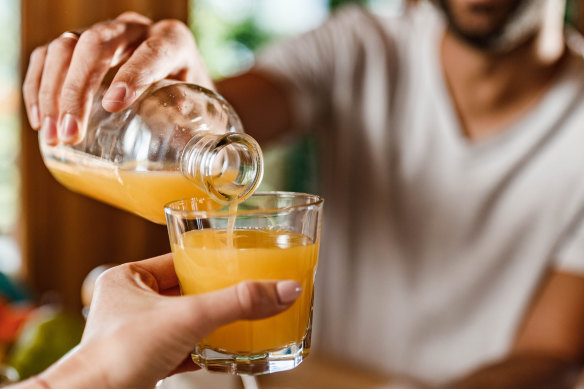 Freshly squeezed orange juice is good for you, but beware of processed and prepackaged drinks that have lost their natural qualities.