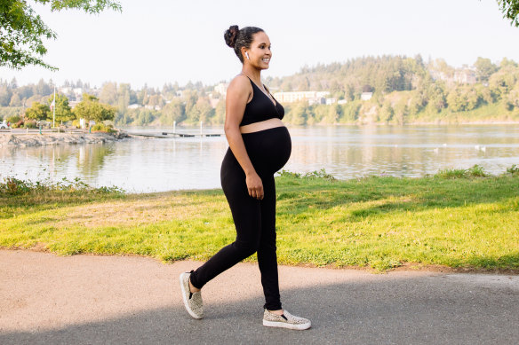 Working out regularly before falling pregnant means you can continue working out throughout.