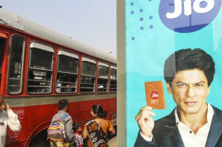 Ambani’s Reliance Jio Infocomm is the top player in India’s mobile market.