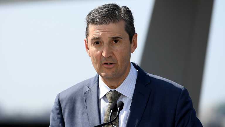 Making way: Chairman of the Australian Turf Club, Laurie Macri