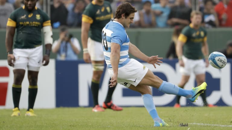 Argentina's Nicolas Sanchez will be pulling the strings in attack on Saturday.