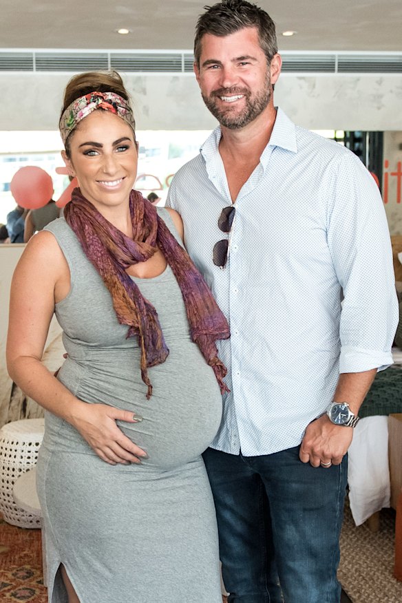 2018 Block winners Hayden and Sara Vale.