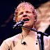 Ed Sheeran performs live