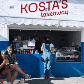 The original Kosta’s Takeaway in Rockdale opened in 2021. 