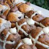 Jocelyn’s Provisions’ filled hot cross buns.