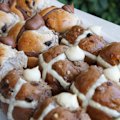 Jocelyn’s Provisions’ filled hot cross buns.