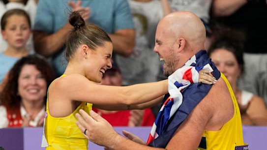 Nina Kennedy celebrate.