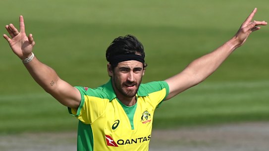 Mitchell Starc took 5-48 as Australia’s opening bowlers steamrolled the Windies’ top order.