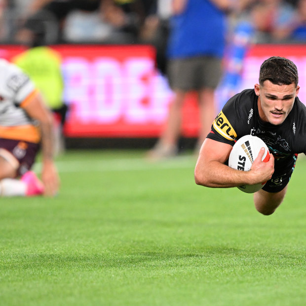 Nathan Cleary’s one-man show in the second half against Brisbane put his Penrith side in the pantheon of premiership greats.