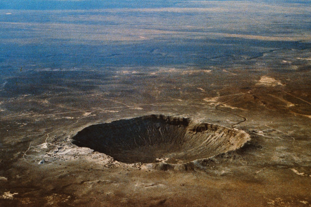 A meteor smashed into northern Arizona 50,000 years ago, relatively recently in asteroid terms.