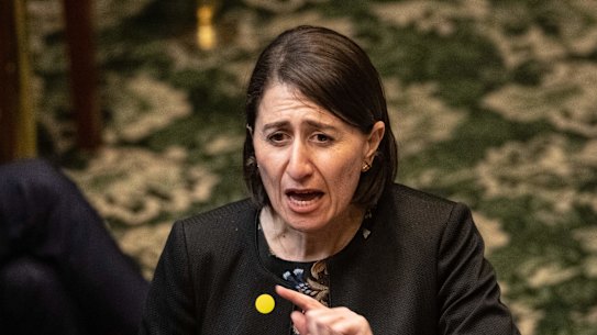 NSW Premier Gladys Berejiklian.