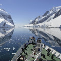 Lemaire Channel looks narrow but ships can traverse it.