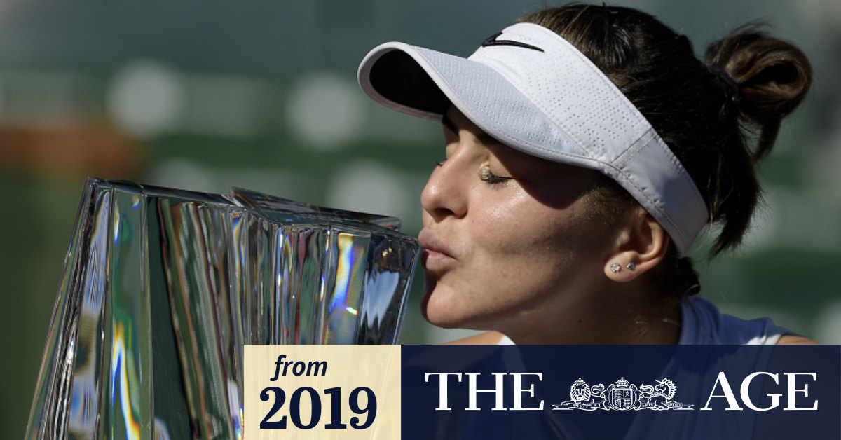 Tennis: Bianca Andreescu stuns Angelique Kerber to win Indian Wells