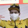Roglic wins eighth stage of Vuelta, closes gap to Carapaz
