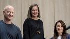 SEEK chief executive Ian Narev, managing director Australia & New Zealand Kendra Banks, and group resources director  Kathleen McCudden.
