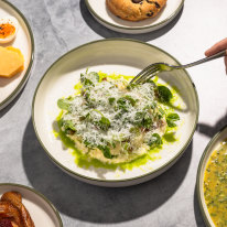 Ricotta gnocchi at the soon-to-open all-day eatery and patisserie Cheri in South Melbourne.