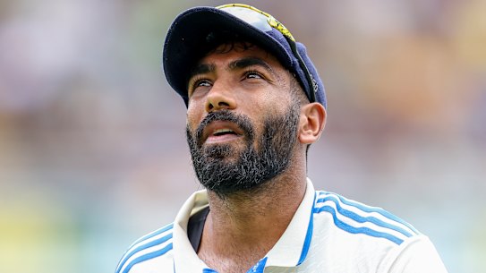 India’s Jasprit Bumrah.