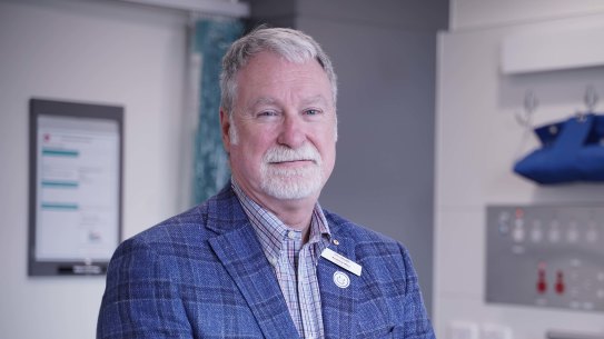 The Alfred's chief executive Professor Andrew Way